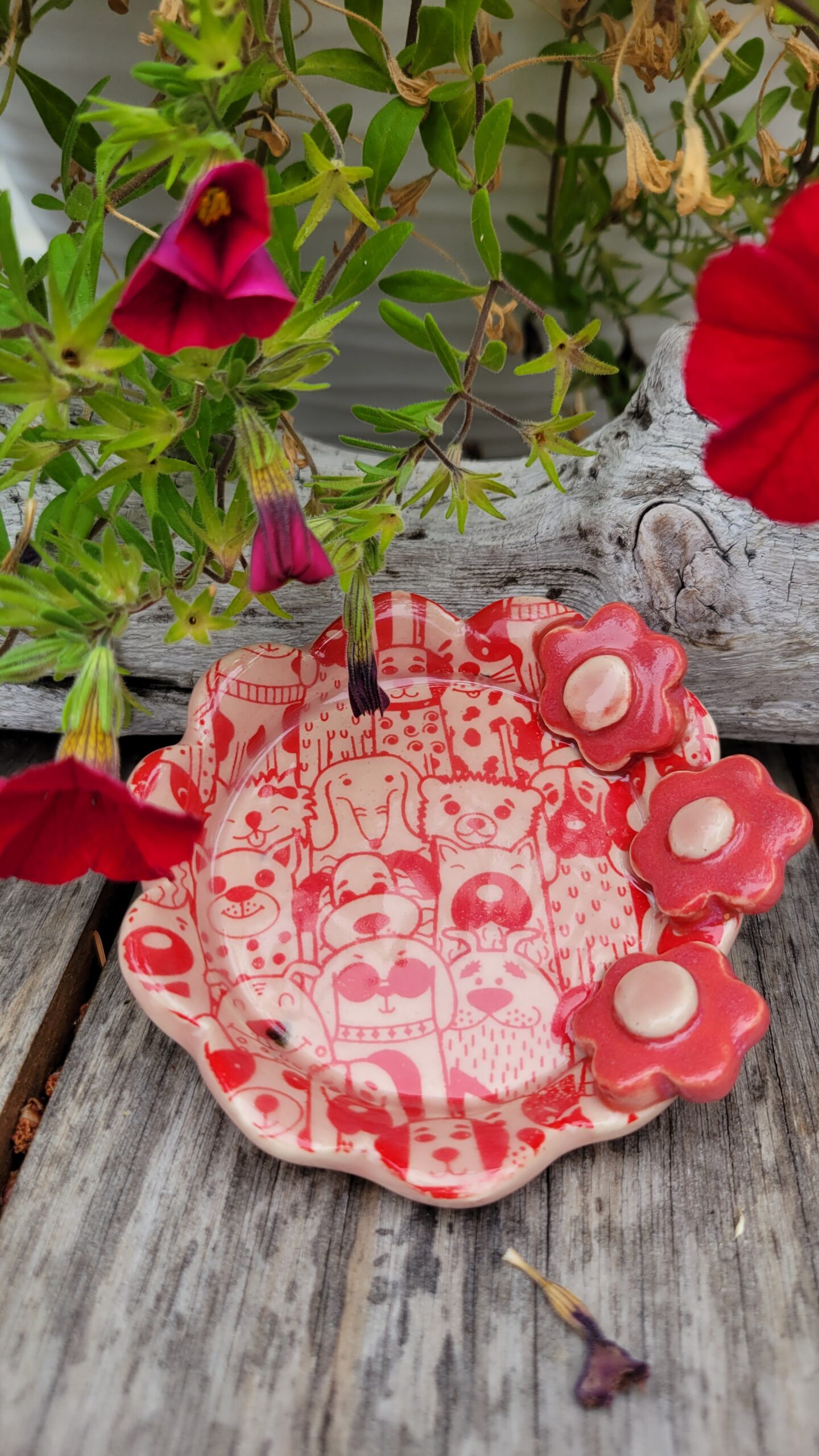 Happy Dog Trinket Dish