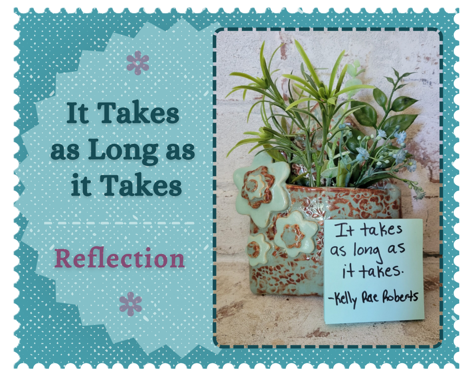 “It Takes As Long As It Takes”