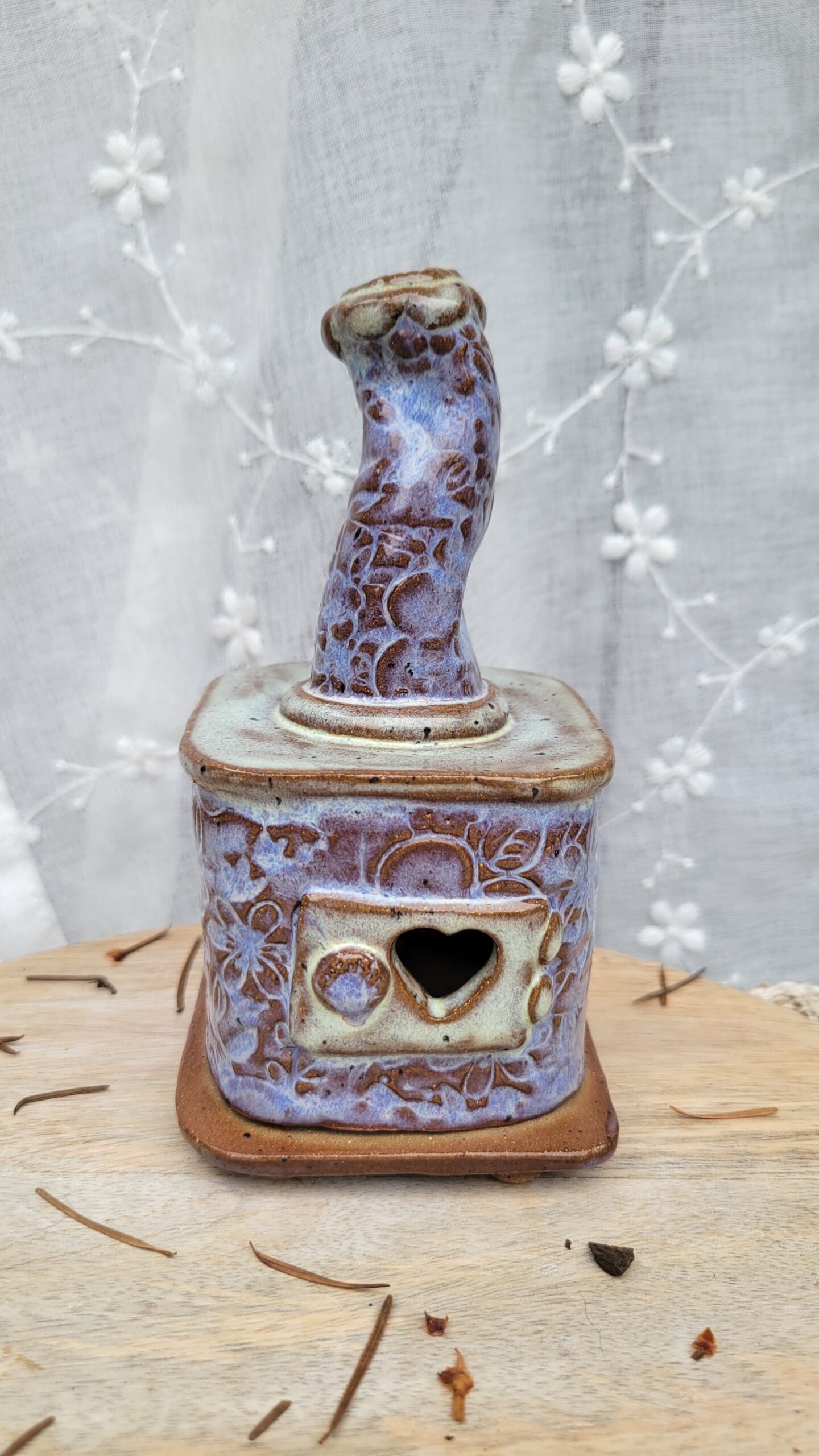 Purple Incense Burner