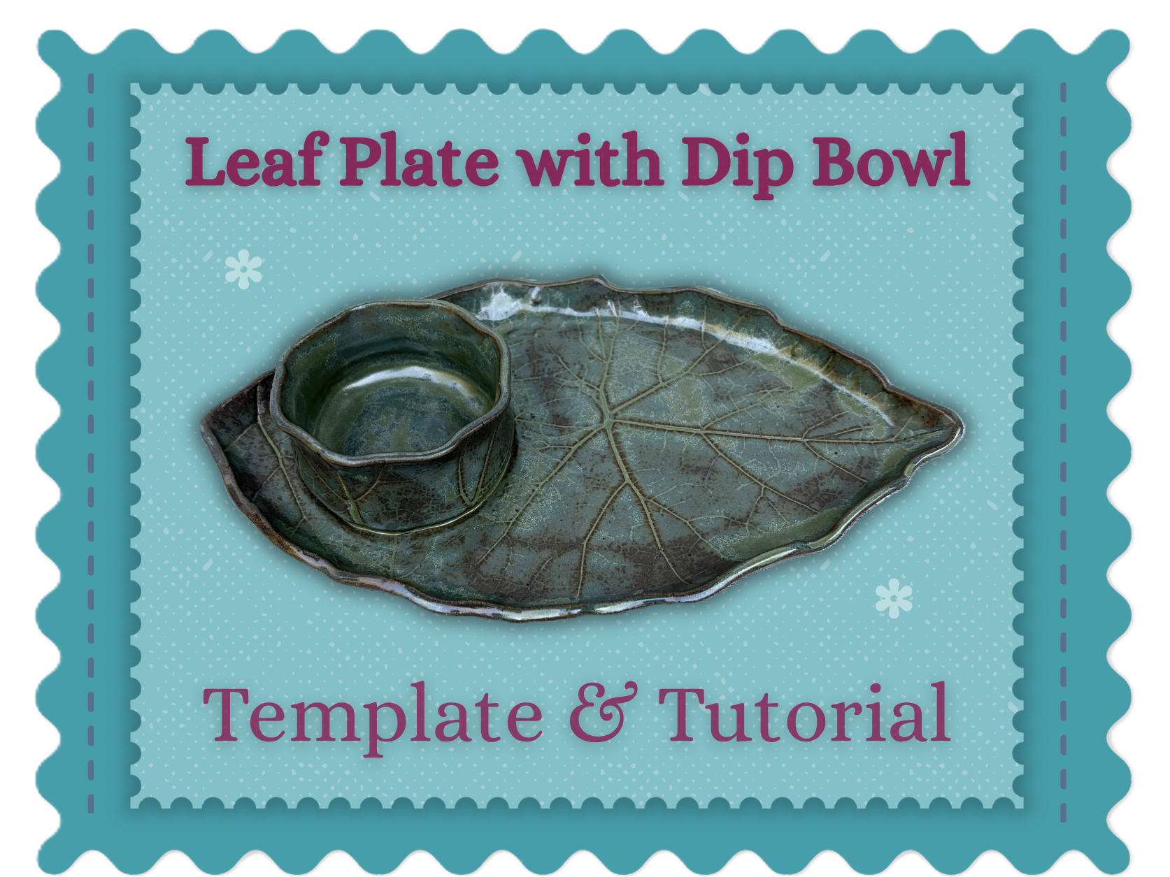 Leaf Plate Template & Tutorial